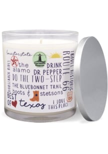 Texas 10 oz White Candle