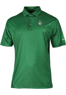 Columbia Dallas Stars Mens Green Master Short Sleeve Polo