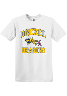 Summit Sportswear Drexel Dragons White No 1 Neutral Short Sleeve T Shirt