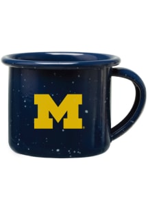 Michigan Wolverines 2oz Tin Campfire Shot Glass