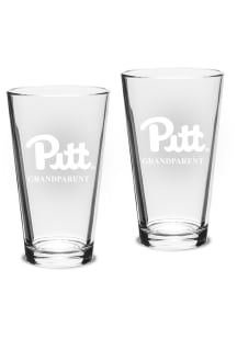 Pitt Panthers Grandparent Pub Set Pint Glass - White