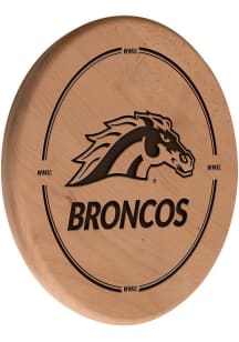 Western Michigan Broncos Laser Engraved Sign - Brown