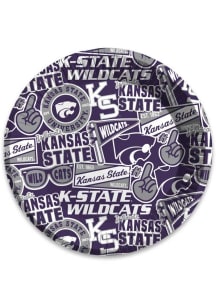 K-State Wildcats 7" 25pk Paper Plates