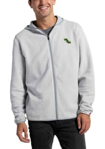 William & Mary Tribe Mens Silver Summit Full Zip Hood Long Sleeve Full Zip Jacket