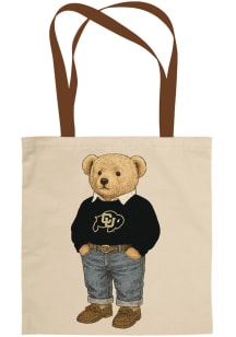 Colorado Buffaloes White Mini Canvas Tote