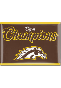 Western Michigan Broncos 2x3 City of Champions Magnet