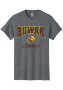 Summit Sportswear Rowan University Graphite Lacrosse Short Sleeve T Shirt