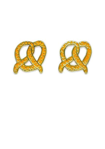 Philadelphia Pretzel Earring Studs Womens Earrings