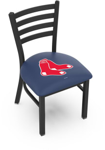 Boston Red Sox Stationary Black Wrinkle Finish Pub Stool - Black
