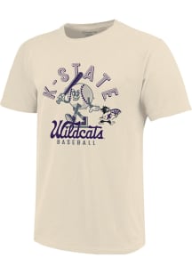 K-State Wildcats Youth White Retro Short Sleeve T-Shirt
