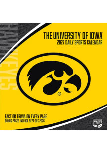 Iowa Hawkeyes 2027 Daily Boxed Calendar