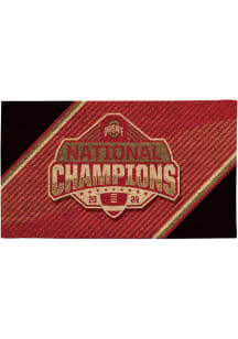 Ohio State Buckeyes 2024 Football National Champions Full Color Door Mat