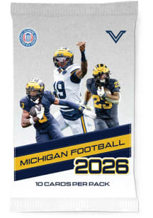 Michigan Wolverines 2026 Football Collectible NCAA Cards - Blue