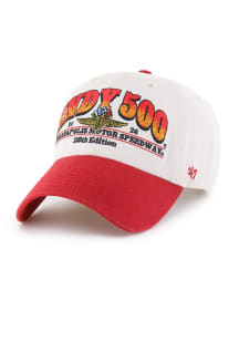 47 Indy 500 Indianapolis 500 2T Clean Up Adjustable Hat - White