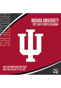 Indiana Hoosiers 2027 Daily Boxed Calendar