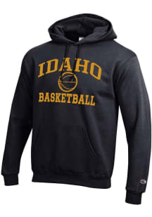 Champion Idaho Vandals Mens Black Basketball Powerblend Long Sleeve Hoodie