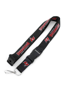 Tampa Bay Buccaneers Team Color Lanyard - Black