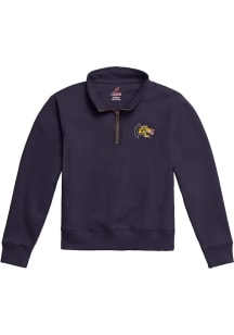 Drexel Dragons Youth Navy Blue Essential Logo Long Sleeve Quarter Zip Shirt