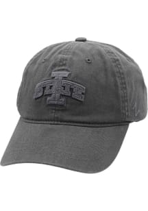 Zephyr Iowa State Cyclones Tonal Cinder Adjustable Hat - Graphite