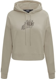 Pro Standard Phoenix Suns Womens Brown Neutral Hooded Sweatshirt