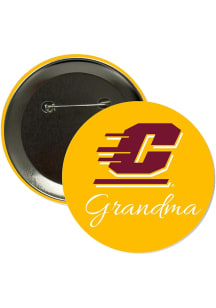 Central Michigan Chippewas 3" Grandma Button - Maroon