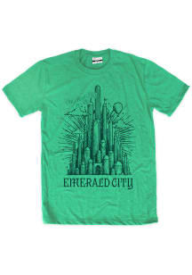 Wizard of Oz Womens Green Emerald City Short Sleeve T-Shirt