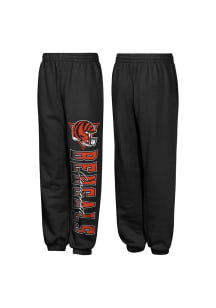Cincinnati Bengals Youth Black Run and Gun Sweatpants