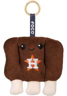 Houston Astros 6in Plush Food Backpack Clip Keychain - Brown