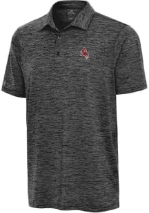Antigua Arizona State Sun Devils Mens Black Sprout Short Sleeve Polo