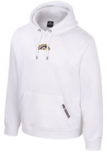 Colosseum Western Michigan Broncos Mens White Freezer Burn Hood