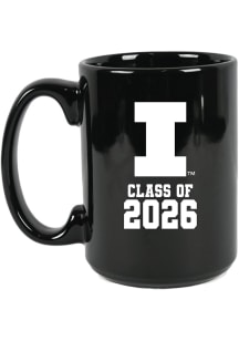 Illinois Fighting Illini Class of 2026 El Grande Ceramic Mug - White