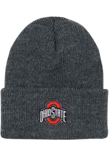 LogoFit Ohio State Buckeyes Dark Grey North Pole Youth Knit Hat