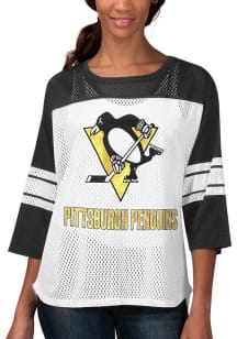 Pittsburgh Penguins Womens First Team Fashion Hockey Jersey - Black