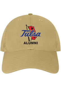 Tulsa Golden Hurricane Alumni Twill Adjustable Hat - Gold