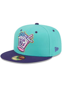 New Era Louisville Bats Mens Teal 2026 MiLB Theme Night 59FIFTY Fitted Hat