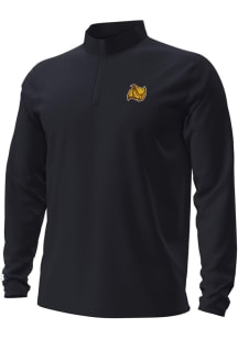 Under Armour Rowan University Mens Black Primary Logo Motion Long Sleeve Qtr Zip Pullover