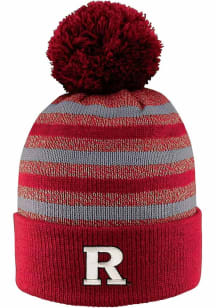 LogoFit Rutgers Scarlet Knights Dark Grey Doc Marled Mens Knit Hat