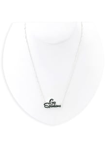 Michigan State Spartans Slogan Necklace