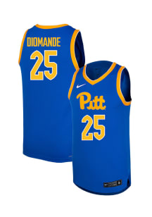 Dominique Diomande  Nike Pitt Panthers Blue NIL Name And Number Jersey