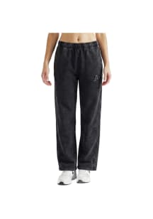 Pro Standard Los Angeles Lakers Womens Washed Crystalline Enzyme Wash Black Sweatpants