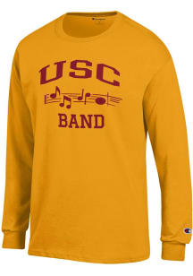 Champion USC Trojans Gold Band Icon Jersey Long Sleeve T Shirt