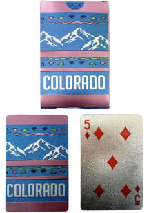 Colorado Pastel Mountain Playing Cards