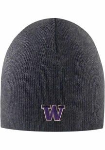 LogoFit Washington Huskies Dark Grey Everest Mens Knit Hat