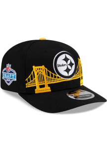 New Era Pittsburgh Steelers 2026 NFL Draft 9SEVENTY Adjustable Hat - Black