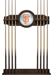 San Francisco Giants Solid Wood Cue Rack Pool Table