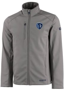 Cutter and Buck Sporting Kansas City Mens Graphite Evoke Light Weight Jacket