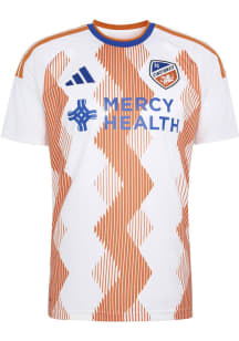 FC Cincinnati Mens Adidas Replica Soccer Replica Away Jersey - White
