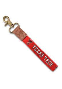 Jardine Texas Tech Red Raiders Wristlet Keychain W/Custom Strap Lanyard - Red