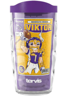 Minnesota Vikings 10oz Plastic Tumbler Tumbler - Purple