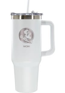 The Memory Company Florida State Seminoles Mom 40oz Stainless Steel Tumbler - White